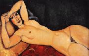 Amedeo Modigliani Reclining Nude with Arm Across Her Forehead oil painting